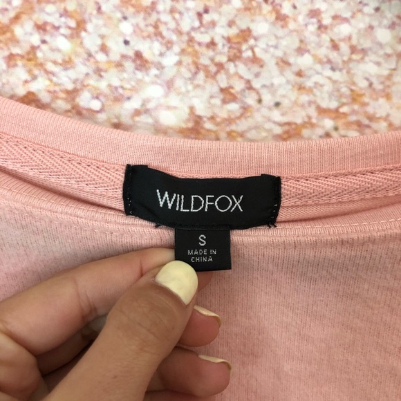 NWT Wildfox | Sketchy Heart Baggy Beach Jumper - Picture 6 of 12